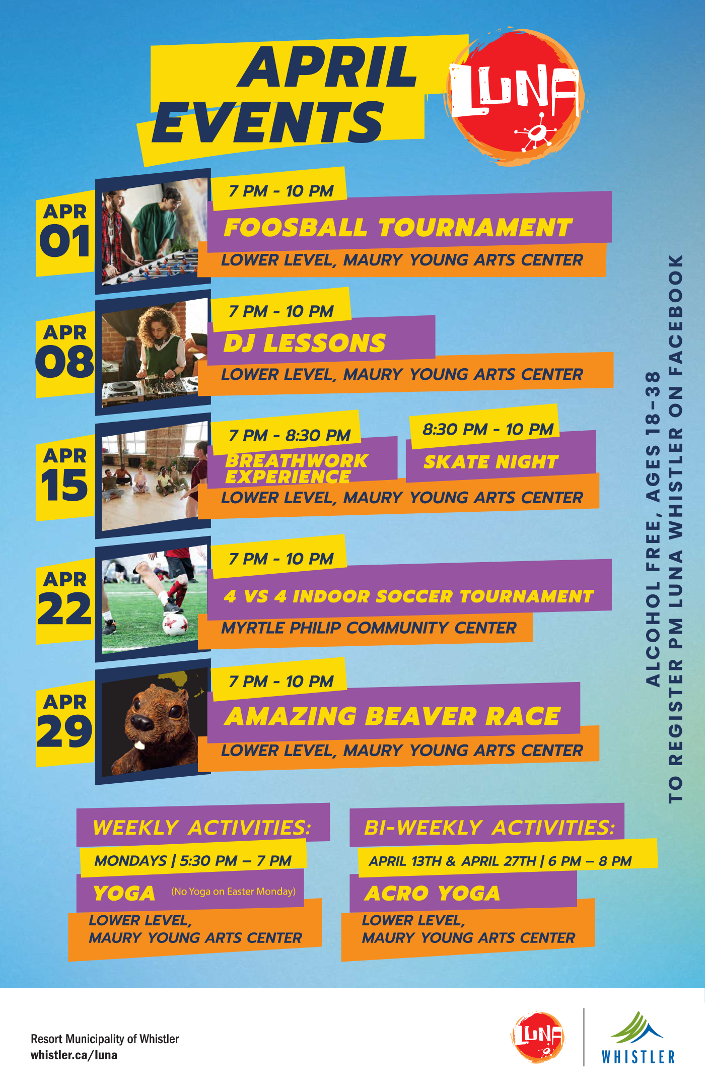 April calendar
